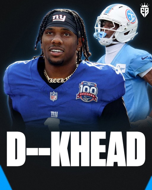 Malik Nabers criticized the Titans for drafting former Ohio State WR Carnell Tate 4th overall, calling him not a WR1, back in April 👀

Tate has shown out during the Titans offseason, finally getting to assume his role as WR1 😤

Carnell Tate was a second option behind Jeremiah Smith at OSU and Malik Nabers clearly has a vendetta against the real WRU 😮‍💨

(via @titans)
