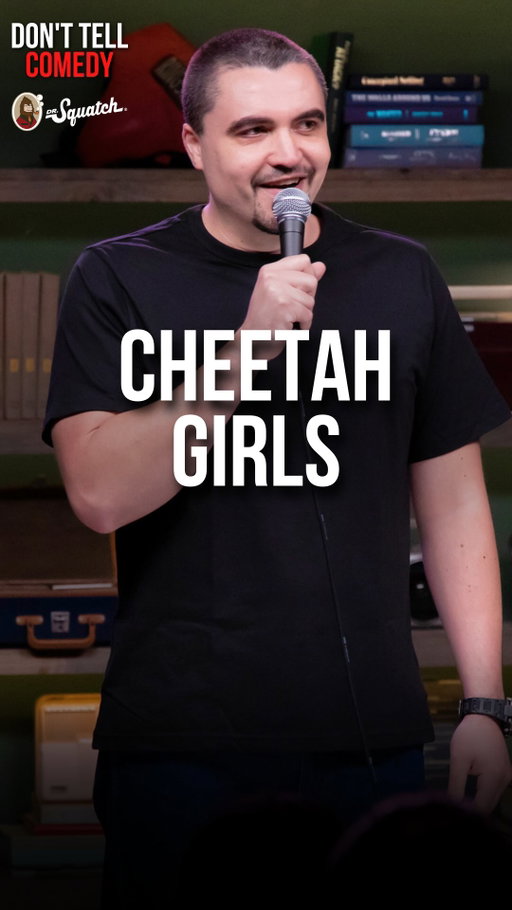 “Cheetah Girls” 🎤: @nick10murphy 

Your soap is a joke! Upgrade your personal care with @drsquatch

#donttellcomedy #standup #comedy #jokes