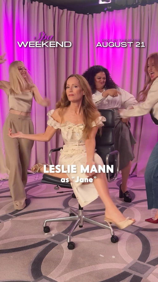 Names you know. Characters you’re about to become obsessed with.

Allow @lesliemann, @islafisher, @michellebuteau and @annafaris to reintroduce themselves.

Book your escape with #SpaWeekend, only in theaters August 21.