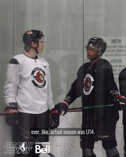 Ya we'd say this whole hockey thing worked out pretty well for Jaxon Cover 🙌

Catch the debut of season seven of Breakaway presented by @bell this Wednesday!