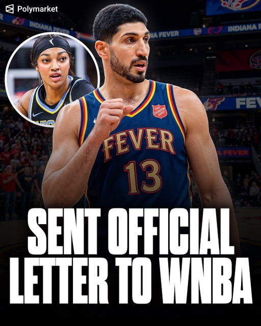 Enes Kanter Freedom has officially sent his letter into the WNBA to declare for the 2027 WNBA draft 🚨😳

Thoughts?