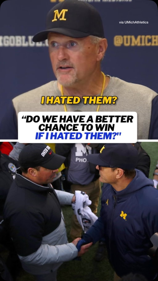 Kyle Whittingham responds to criticism around him saying he doesn’t hate Ryan Day or Ohio State 🗣️ 

(via Brice Marich, @247wolverine)