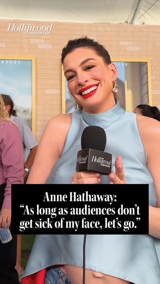 “As long as audiences don’t get sick of my face, let’s go.”

Anne Hathaway talks to THR about her 2026 run of films (‘The End of Oak Street,’ ‘The Odyssey,’ ‘Devil Wears Prada 2,’ ‘Mother Mary’ and the upcoming ‘Verity’) at the Los Angeles premiere for @endofoakstreet