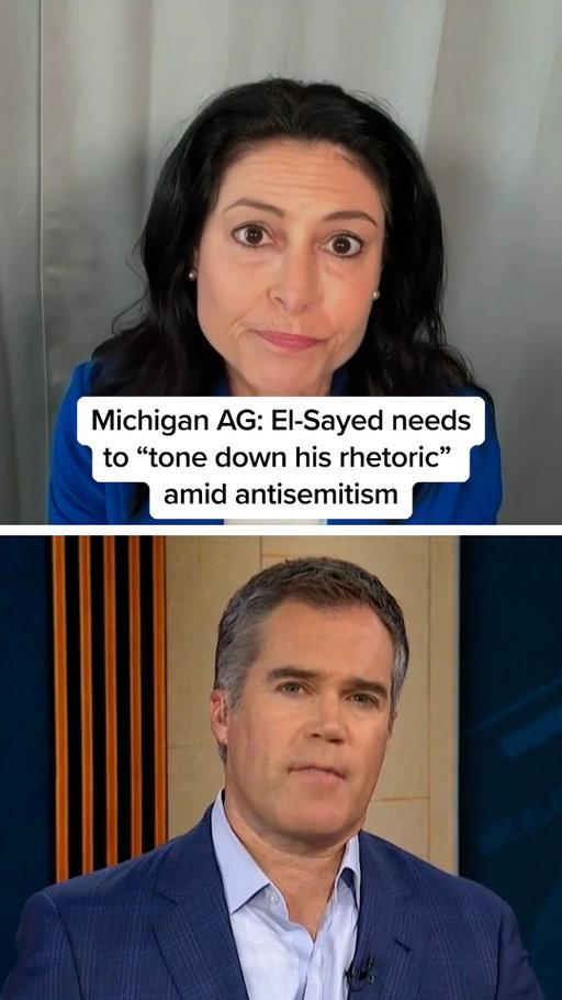 Michigan Attorney General Dana Nessel tells @peteralexandertv why she thinks Democratic Senate candidate Abdul Al-Sayed should “tone down his rhetoric.”

#michigan #attorneygeneral