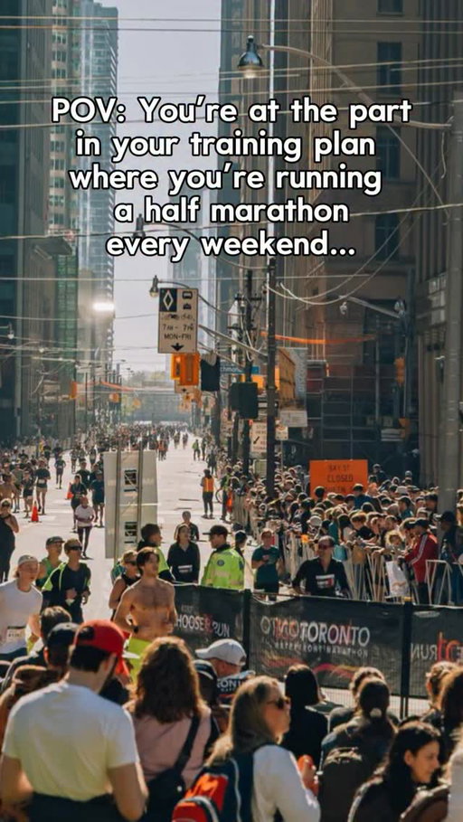 AT LEAST* a half marathon… Is everyone okay in this heat? 😅

#TOwaterfront42K #ChooseTOrun #TorontoRunning #RunToronto #MarathonTraining