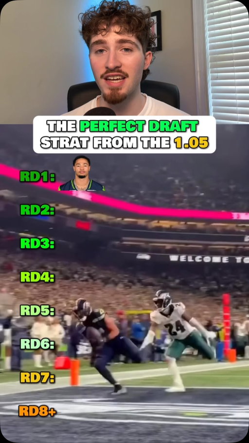 The BEST draft strategy from pick 5 in fantasy football #fantasyfootball #fantasyfootballdraft