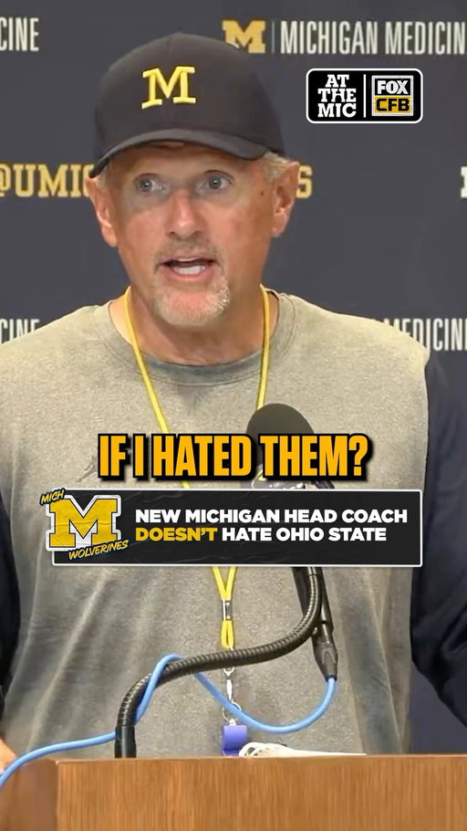 Michigan’s head coach Kyle Whittingham clarifies his Ohio State comments 👀

(via @umichathletics)