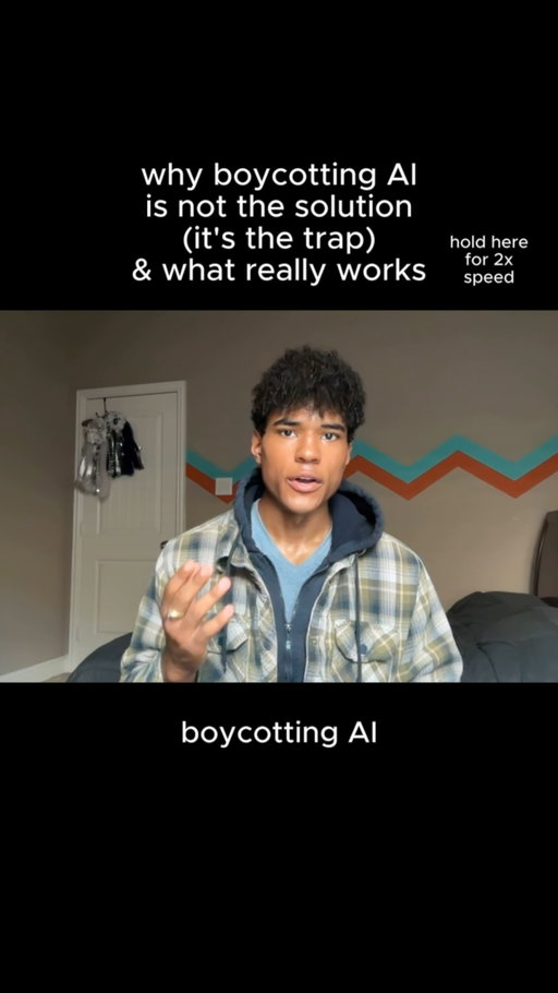 Individual boycotts only work when a company’s money comes directly from everyday consumers. But Silicon Valley isn’t funded by your $20 subscription; their real revenue is heavily locked into massive enterprise contracts, banking systems, and defense departments.

They don’t care if you delete ChatGPT, because your individual non-use does not impact their bottom line.

Worse, relying on personal boycotts is actively keeping us from the things that would actually change the industry. When the most passionate advocates put their heads in the sand and refuse to learn how the AI industry actually works, we lose our seat at the table. Lawmakers writing the regulations will simply write you off if you walk away, leaving tech lobbyists completely alone in the room to dictate the rules in their own favor.

We cannot boycott our way out of a physical infrastructure problem. Real, systemic change requires shifting our focus from personal consumer choices to political advocacy. We need to force accountability through strict utility rate structures, water permitting laws, and mandatory resource disclosures.