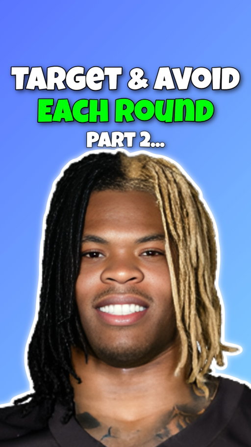 Running backs to target and avoid in each round of fantasy football, starting with Round 10.

Target Jordan Mason.

I wouldn't mind Ja'Corey Croskey-Merritt here either. Both guys are going after pick 100 and have a legitimate chance to lead their respective backfields. But I'm fading Jordan Mason's running mate, Aaron Jones.

Target Blake Corum in Round 9.

He was a legitimate RB2 over the back half of last season, and I think he can do it again in an elite Rams offense. But fade Jonathan Brooks. There's a real chance he spends the entire season splitting snaps with Chuba Hubbard in a bad Panthers offense.

Target J.K. Dobbins in Round 8.

I think he's one of the most mispriced players in all of fantasy. He was averaging over 80 rushing yards per game before getting hurt last season, and bringing him back was reportedly Denver's No. 1 priority this offseason.

But avoid Kyle Monangai. D'Andre Swift isn't washed just yet.

Tony Pollard and Chuba Hubbard are both solid targets in Round 7.

Pollard has been extremely underrated over the last few seasons, while Hubbard battled injuries in 2025 but was a fringe RB1 in 2024. I think he can get back to being that type of player.

And because we're so high on J.K. Dobbins, I'm fading R.J. Harvey.

Quick one. If you want to practice your fantasy drafts just like I am, head over to Underdog. Best Ball Mania is paying out $2 million to the winner, and when you use code LUKER, they'll give you $50 when you put in $5.

Target Jaylen Warren.

He ranked third among running backs in yards per route run last season, and Aaron Rodgers is another year older. I think Warren could become a checkdown merchant's best friend.

But the running back you need to fade in this range is Jadarian Price.

#FantasyFootball #FantasyFootballAdvice #fantasyfootballnews #FantasyFootballTips #FantasyFootballLeague