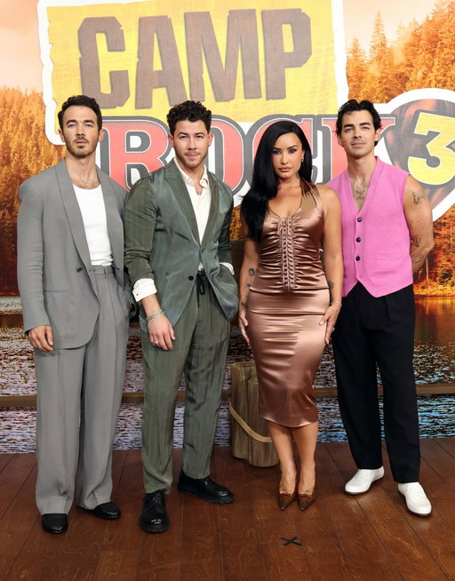 Seeing Demi Lovato and the Jonas Brothers reunited at a ‘Camp Rock 3’ premiere makes our Disney hearts happy 🥹❤️