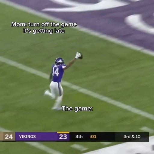The craziest game winner of all time 😭

The Minneapolis Miracle is still one of those plays that doesn’t feel real. The Vikings were seconds away from their season being over, then Case Keenum hit Stefon Diggs for one of the craziest walk-off plays in NFL history.

The stadium went absolutely insane, and the Saints had no time to respond. Where does the Minneapolis Miracle rank among the greatest moments in NFL playoff history?

(jerryjsbetter/tt)
#vikings #minneapolismiracle #nfledits