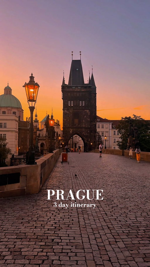 Steal my 3-day autumn itinerary for Prague 🍂🤎

Day 1: Old Town & Golden Prague
Start early at Charles Bridge before the crowds arrive, then wander through Old Town Square and the colourful streets around the Astronomical Clock. Stop for coffee and cake at Café Louvre before exploring the Jewish Quarter. In the afternoon, walk along the Vltava and finish with golden hour views from Letná Park as the autumn colours start to glow.

Day 2: Castle Views & Autumn Streets
Start your morning at Prague Castle and St. Vitus Cathedral, then walk through the charming streets of Nový Svět and down towards Malá Strana. Warm up with lunch at a cosy Czech restaurant before exploring Kampa Island and its riverside views. End the day at Riegrovy Sady for one of the best sunset views of Prague Castle.

Day 3: Parks, Cafés & Hidden Corners
Spend the morning wandering through Petřín Hill while the trees are covered in autumn colours, then visit Strahov Monastery. Take a slow coffee break at Café Letka before exploring Vyšehrad, one of the city’s most peaceful spots. Finish your trip with a sunset walk through Malá Strana and dinner somewhere cosy in the Old Town.

🍂 Autumn Tips
Start your days early for the best light and fewer crowds, then use the middle of the day for cafés, museums and long lunches. Prague is especially beautiful in late October and November, when the city feels quieter, moodier and incredibly photogenic.

Save this for your next autumn trip to Prague. 🤎

#visitprague #shotonosmo #djiawards #djipocket3

Prague itinerary, 3 days in Prague, Prague autumn itinerary, Prague travel guide, things to do in Prague, Prague in autumn, Prague cafés, Prague photography, Prague city break