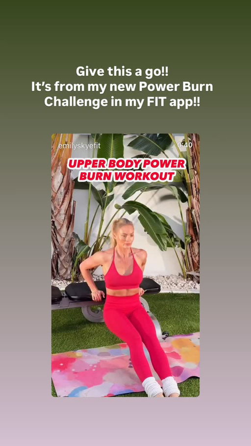 Story by emilyskyefitness on Aug 11, 2026
