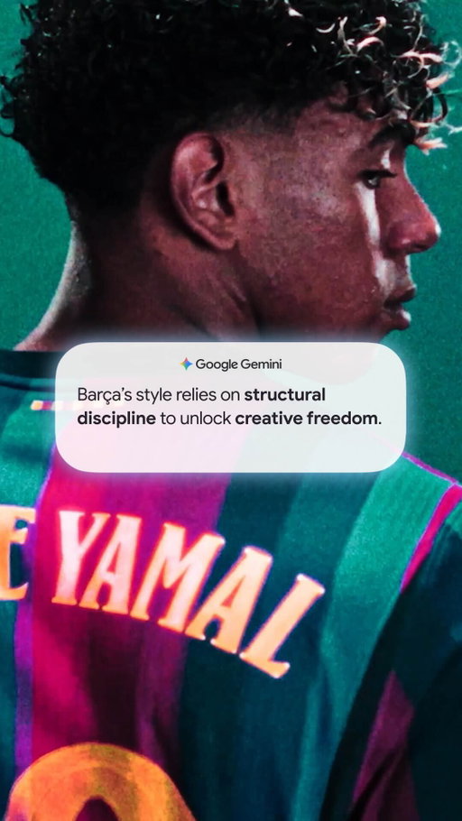 Some things are just better together 🔵🔴
@googlepixel and @googlegemini are proud global partners of FC Barcelona.

Hi ha coses que simplement funcionen millor juntes 🔵🔴
@googlepixel i @googlegemini, global partners orgullosos del FC Barcelona.

Hay cosas que simplemente funcionan mejor juntas 🔵🔴
@googlepixel y @googlegemini, global partners orgullosos del FC Barcelona.

FC Barcelona x Google Pixel x Google Gemini 🤝
