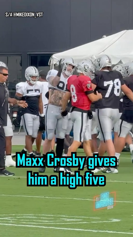 “For Kirk Cousins to get worked up like this he had to be pretty pissed off about the whole situation..

Maxx Crosby wants to be in Vegas right now and I think he’s gonna be there” ~ @adamschefter
