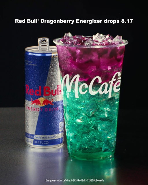 for those who like their energy teal and purple