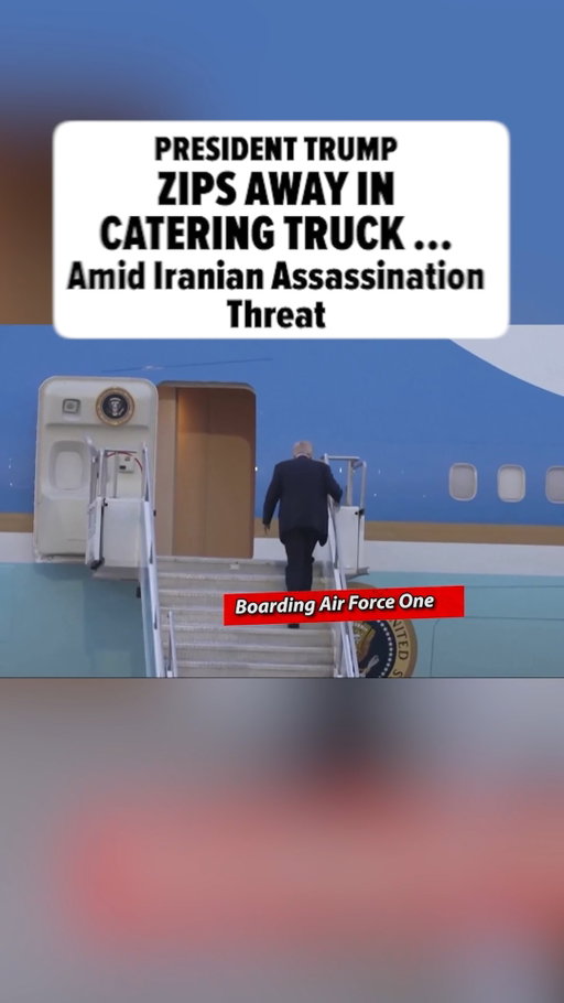🚨 President Trump reportedly took extra precautions over fears of an Iranian assassination attempt, ducking into a catering truck before boarding a military jet during last month’s NATO summit in Turkey.

🎥: AP