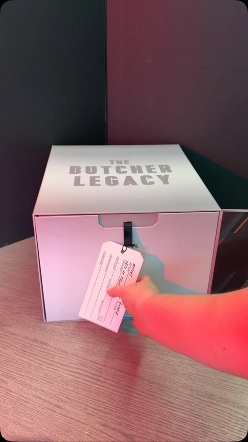 GIVEAWAY! The Butcher Legacy is finally here, and we’re celebrating with a *very* special giveaway. Enter below to win a VIP box with everything you need to solve your next case:

📕A brand-new copy of The Butcher Legacy (out in stores TODAY!)
📸 A polaroid camera to capture the scene of the crime 
📁Confidential case files
🔍A magnifying glass and a scrub top 
📌String and push pins to make your evidence board 

To enter:
🖤Follow @alainatothemax, @morbidpodcast, and @zandoprojects 
🖤Like & comment on this post

No purchase necessary. Open to US residents 18+. Sweepstakes begins at 10am ET on 08/11/26 and ends at 10:59:59 AM ET on 08/18/26. To enter, like and comment on this post. Limit one (1) entry per person. One (1) winners will be selected at random and notified via Instagram DM by @zandoprojects on or about 08/18/26. Void where prohibited. Sponsor: Zando, LLC. This promotion is in no way sponsored, endorsed, administered by, or associated with Instagram. See Official Rules at the link in bio. 

Good luck!