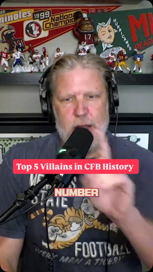 These are the top 5 villains in CFB history…