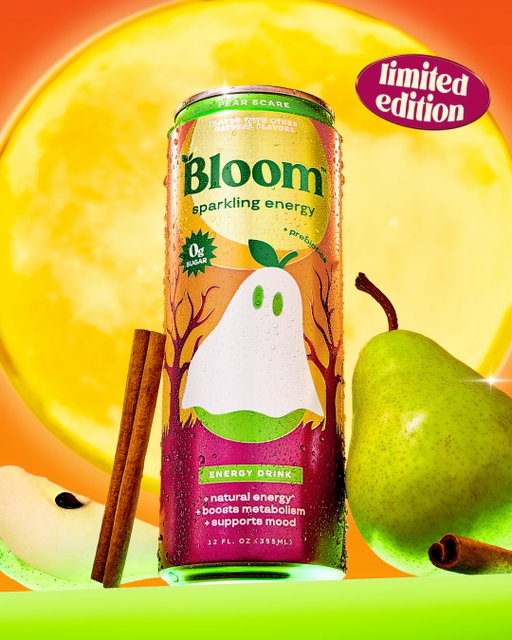 Sparkling Energy fans beware... it’s Pear Scare 👻🍐 Juicy pear with a hint of spice for a BOOOst of supernatural energy! Haunting your tastebuds for a limited time only 💚