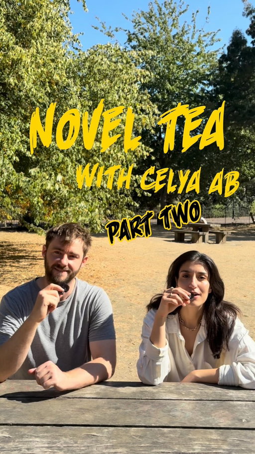 ep 4.5 of Novel Tea with big time guest @abcelya ☕️!

a chat so good we had extra material: on Geoff Dyer, local wildlife, lasagna and David Byrne…

come see Celya and I chat about Raynor Winn’s The Salt Path (controversy and all) on Aug 17th @assemblyfest 📚

#comedy #booksbooksbooks #geoffdyer #dhlawrence #davidbyrne