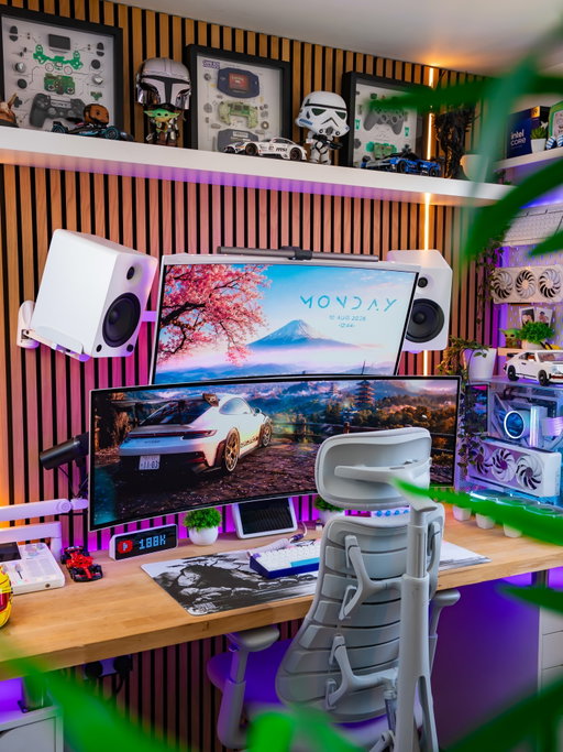 When the studio vibes are immaculate 🌿🌸💜

Spent a lot of last week out of the studio sorting some important and stressful things so it’s nice to get back in and enjoy these vibes again 💪🏻

What have you guys been up to this week? 👀

#desksetup #pcsetup #gamingsetup #setupinspiration #japaneseaesthetic