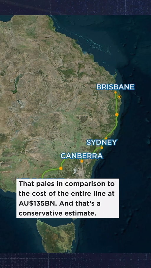 Could this ambitious A$135BN new high-speed railway transform travel across Australia? Find out in our full video, now up on YT and TheB1M.com – links in our bio 🏗️

#architecturelovers #infrastructure #rail #TheB1M #construction