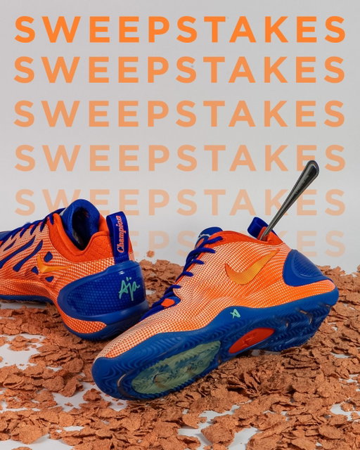 Update: Sweepstakes has now ended! 

Now is your chance to get your hands on a pair of @aja22wilson and @nikebasketball “A’Wheaties” A’Twos! To enter:

🧡 like this post
🏀make sure you’re following @wheatiescereal 
🏆 tag a champion in the comments

Sweepstakes starts at August 11, 2026 and ends August 14, 2026. 1 winner will be selected at random and contacted by this account (@wheaties) only via Instagram DM by August 18, 2026. One comment for one entry. Open to legal residents of the US. This sweepstakes is in no way sponsored, endorsed or administered by or associated with Meta or Instagram. By entering, entrants confirm they are at least 18+ years of age, release Instagram responsibility, and agree to Instagram’s terms of use. Void where prohibited. Odds of winning depend on the number of eligible entries received. Sponsor: General Mills, Inc.