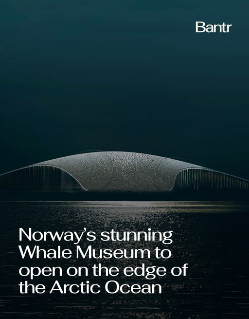 Add this one to the 2027 travel list.

The Whale is set to open in Andenes, Norway, bringing a new museum dedicated to whales and the ocean to one of the country’s most dramatic coastal landscapes.

Designed by Danish architecture studio Dorte Mandrup, the building will feature a sweeping curved roof that visitors can walk onto for views across the Norwegian Sea.

Inside, exhibitions will combine science, art and immersive storytelling to explore whale biology, behaviour, evolution and the relationship between humans and the ocean.

The Whale is currently expected to open in June 2027.

Media via @thewhaleandoy, @dorte_mandrup, @mir.no

#bantrtravel #whalemuseum #worldmuseums