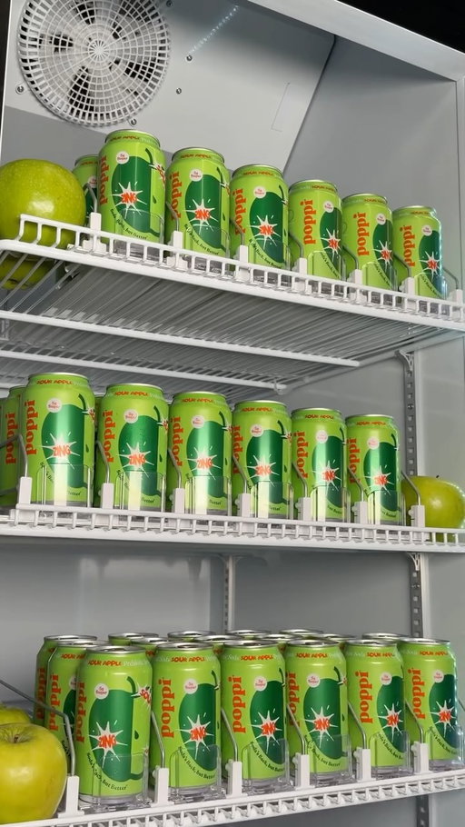fridge looking extra crisp today 🍏✨ stock yours up with our newest flavor now! link in bio