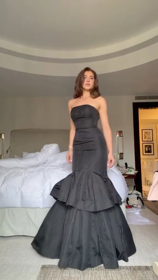 all dressed up 💒 #blacktie #dress #weddingguestdress #gown