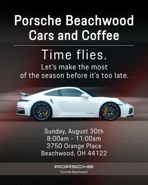 Porsche Beachwood Cars and Coffee will return for one more show this year, and you won't want to miss it. Stay tuned for further details.
.
.
.
#PoBCnC #Porsche #PorscheLife #PorscheClub #PorscheFans #PorscheMoment #PorschePix #Porschers #TimelessMachine #ThereIsNoSubstitute #CarsOfInstagram #Carstagram #InstaCar #CarOfTheDay #InstaAuto #Luxury #LuxuryCars #CarsWithoutLimits #AmazingCars #Cleveland #ClevelandCars #PorscheBeachwood #PenskeCars