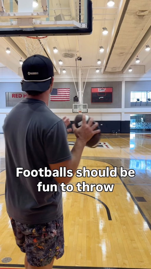 Once you throw one of these footballs, you’ll see what everyone is talking about. #NFL #QB #football