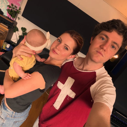 in the studio
