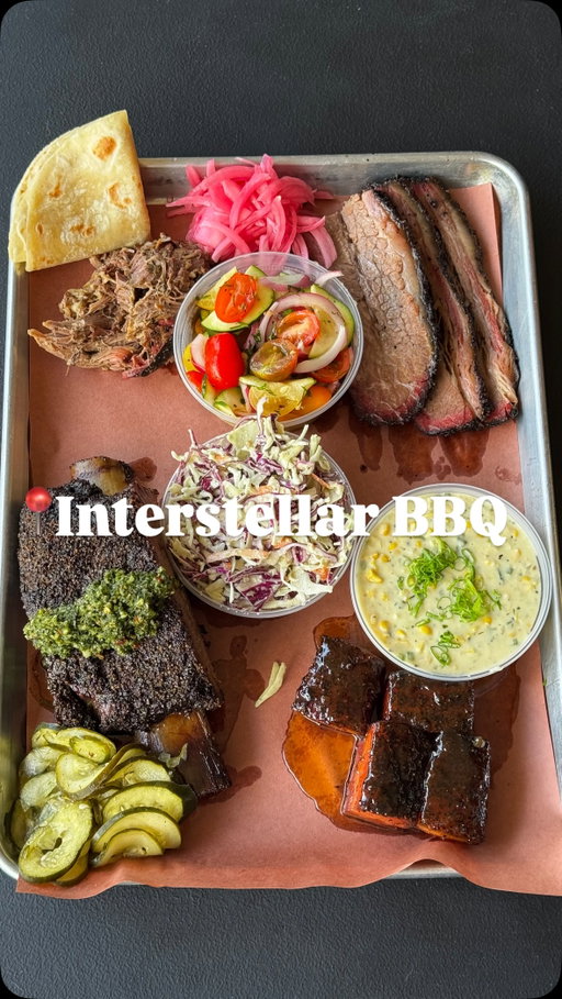 We showed up about 90 minutes before @interstellarbbq opened on Friday to make sure we got to try everything, and it was worth it. They’ve got a coffee shop while you wait, we met some awesome people in line, and top to bottom it was some of the best BBQ I had in Texas.

They had been high on my Texas list for a long time and it absolutely lived up to the hype.

The meats, creativity, sides, hospitality. Worth every second 🔥

#bbq #texasbbq #atxfoodie #austinfoodie #austinbbq