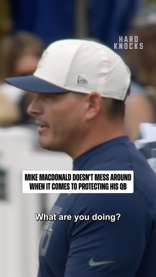 Coach letting it be known 

The new episode of Hard Knocks: Training Camp with the @Seahawks is available now on @hbomax