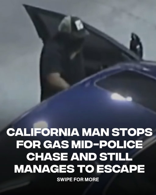 Bro thought this was GTA 😭

A man driving a stolen car led police on a high-speed chase across Los Angeles, reaching speeds of up to 100 mph and weaving through traffic. During the chase, he even stopped at a gas station in Lynwood to fill up before taking off again. Police followed him on several freeways and city streets but eventually backed off because the chase became too dangerous.

[🎥: @abc7la / LAPD ]