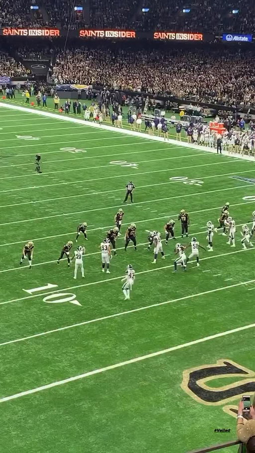 Under two minutes left in the 2018 NFC Championship Game, Saints WR Tommylee Lewis breaks inside. Rams Nickell Robey-Coleman arrives early. No attempt on the ball. No flag.

The 2018 NFC Championship ended with the Los Angeles Rams beating the New Orleans Saints 26-23 in overtime, thanks to this controversial missed pass interference call that allowed the Rams to tie the game, followed by a 57-yard game-winning field goal by kicker Greg Zuerlein in OT, sending the Rams to Super Bowl LIII. The Rams went on to deliver one of the worst Super Bowl performances ever. Final score was a 13 to 3 loss to the Tom Brady Patriots. No touchdowns from the Rams. One of the most lifeless offensive showings on the biggest stage.

Fun fact: In 2018, Drew Brees had a phenomenal season for the New Orleans Saints, setting an NFL single-season record with a 74.4% completion percentage. He threw for 3,992 yards, 32 touchdowns, and just 5 interceptions. He also had a 115.7 passer rating, earned a Pro Bowl selection, and finished as the AP MVP runner-up. That same year, Michael Thomas had a breakout season of his own, hauling in 125 receptions for 1,405 yards and 9 touchdowns.

Is this the worst no call in NFL history?

(vid via @drewbenitez)
#saints #nflplayoffs #drewbrees