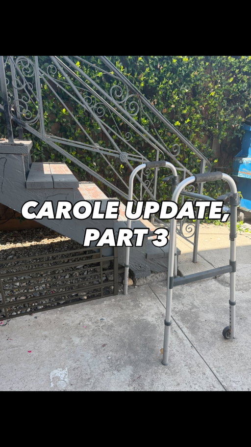 we are eternally grateful for yall.

Carole’s GoFundMe is now LIVE,
linked in my bio 🔗 

thank you for your outpouring of
love,
support,
generosity,
compassion,
& KINDNESS!
🥹✨🫶🏽

#parkinsons #myneighborcarole #gofundme #elderly #kindness