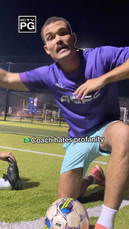“Coach can you say that?” 😳

#🇧🇷🇧🇷🇧🇷 #funny😂😂😂😂 #footyreels
