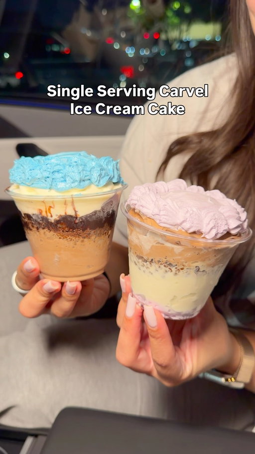 When you’re craving ice cream cake but don’t want to buy a whole cake… single-serving Carvel ice cream cake is the move 🍦🎂

📍 Carvel on Bird Road
4226 SW 152nd Ave, Miami, FL 33185 

#iviethefoodie #carvelicecreamcake #miamidesserts