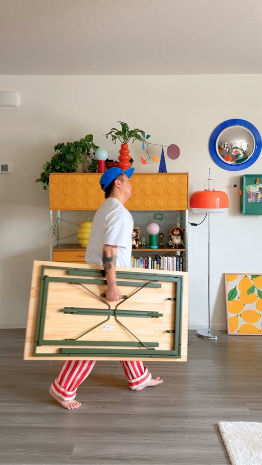 some furniture doesn’t need a permanent place.

featuring a few pieces from ikea’s KOMPISHÄNG collection — furniture that moves with the way we live. a table when it’s time to read, play a game, or slow down for a bit, then folded away when the moment is over.

here when you need it, gone when you don’t.

#ikea #ikeafinds #mobility #interiordesign #homedecor