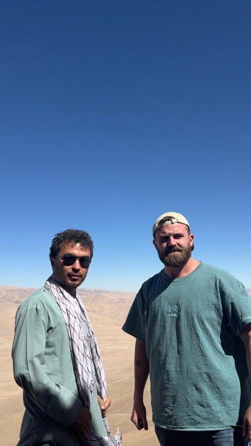 Meanwhile in the mountains of Afghanistan..

Ali is a coal mine truck driver from central Afghanistan.
He is a truly caring and compassionate man who looked after me when I needed him the most.