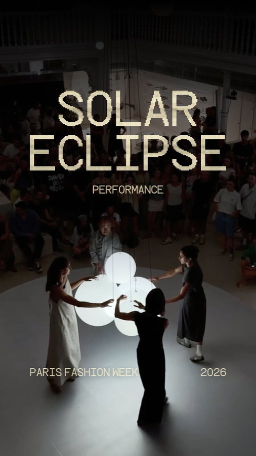 A poetic moment ahead of the solar eclipse this Wednesday, August 12.

Choreography and artistic direction:
Yoann Bourgeois @yoann_bourgeois

Performers:
Kim Amankwaa @kimamankwaa
Marie Bourgeois @____marielaura
Xiaoyi Liu @xiaoyi__liu
Jean-Yves Phuong @p.jyves

Technical director (general stage management):
Gwilherm Bevan

Stage manager:
Nicolas Lourdelle

Production:
Yoann Bourgeois Art Company