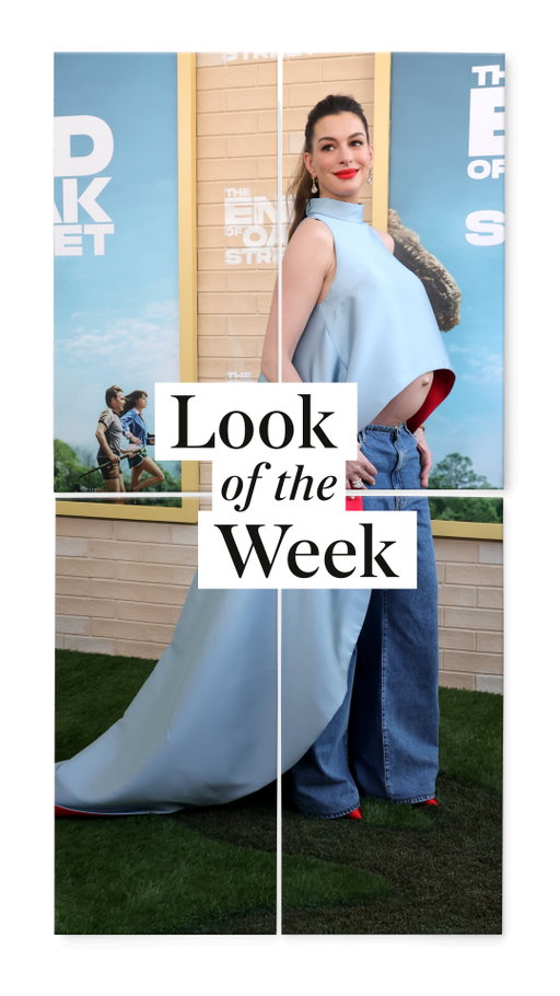 Online trolls commenting on Anne Hathaway's recent red carpet look for her latest film "The End of Oak Street" signals our progressive way of thinking about pregnancy fashion is still very much in its infancy.