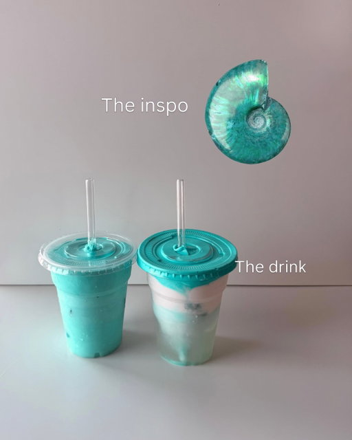 some of the things that inspire me when creating my beverages🧃full recipes in my bio

#turquoise#tiffanyblue#beverages#matcha