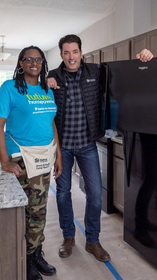 Drew and Jonathan love to give back, which is why they have partnered with Habitat for Humanity for more than 25 years. Now, @whirlpoolcorp and @habitatforhumanity are inviting you to join in on the journey to help build better futures for families! Whenever you purchase any qualifying Whirlpool® appliance with code OPENDOORS, Whirlpool will donate 3% of the purchase price to Habitat for Humanity.* Tap the link in bio to get all the details on how you can participate.
 
*Disclaimer: Ends December 15, 2026, at 11:59 PM EST. Valid only for new major appliance orders placed on Whirlpool.com using promo code OPENDOORS. Excludes ground-shipped products, parts, and accessories. Whirlpool will donate 3% of the net purchase price—excluding taxes, delivery, installation, and haul-away fees—to Habitat for Humanity International. The customer is not the donor and receives no tax deduction or benefit. Major appliances limited to washers, dryers, refrigerators, ranges, ovens, cooktops, dishwashers, microwaves and hoods. Offer is not redeemable for cash and may be combined with other current offers. Offer subject to change or cancellation without notice.
