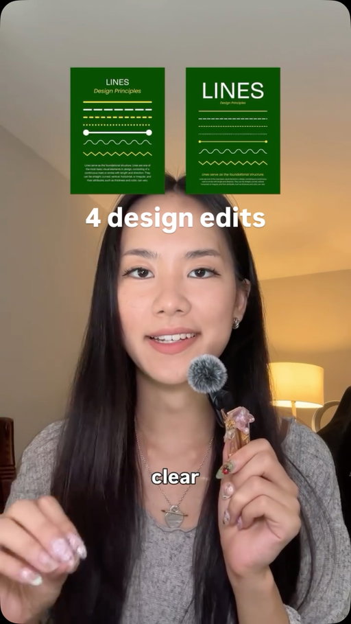 design edits! Which one do u think made the biggest difference? 🤔

[graphic design, design styles, design inspiration, freelance designer, branding design]