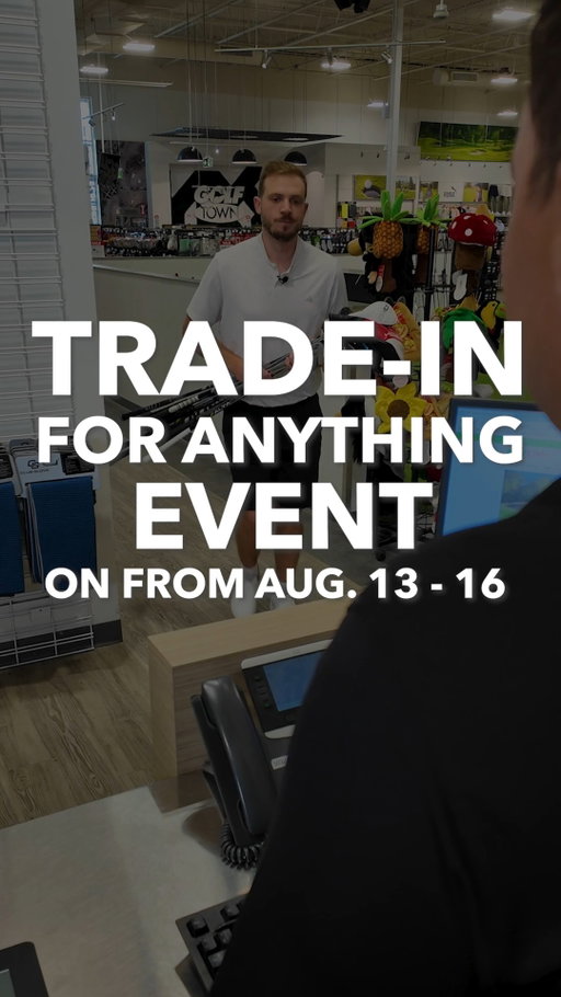 🚨 TRADE-IN FOR ANYTHING EVENT! 🚨

It’s time to turn those old clubs into something new. From August 13–16, bring your old golf clubs to Golf Town and put their trade-in value toward almost anything in the store. That includes new clubs, golf balls, apparel, footwear, tech and more!🔄⛳

📅 August 13–16
📍 In-store only

Link in bio for Full Details. 

〰️ 

🚨 ÉVÉNEMENT ÉCHANGEZ VOS BÂTONS POUR N’IMPORTE QUOI! 🚨

C’est le moment de transformer vos vieux bâtons en quelque chose de nouveau. Du 13 au 16 août, apportez vos vieux bâtons chez Golf Town et utilisez leur valeur d'échange pour acheter presque n’importe quoi en magasin. Cela comprend les nouveaux bâtons, les balles, les vêtements, les chaussures, les produits techno et plus encore! 🔄⛳

📅 Du 13 au 16 août
📍 En magasin seulement

Lien dans la bio pour tous les détails.