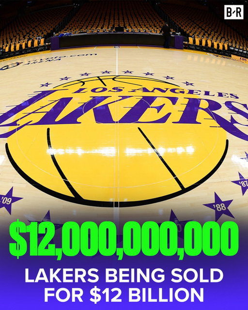 🚨 The Los Angeles Lakers are being sold for a record-breaking price of $12 BILLION to American businessmen Josh Kushner and Bob Iger, per @ramonashelburne 

The franchise has now been sold twice in less than 18 months 😳